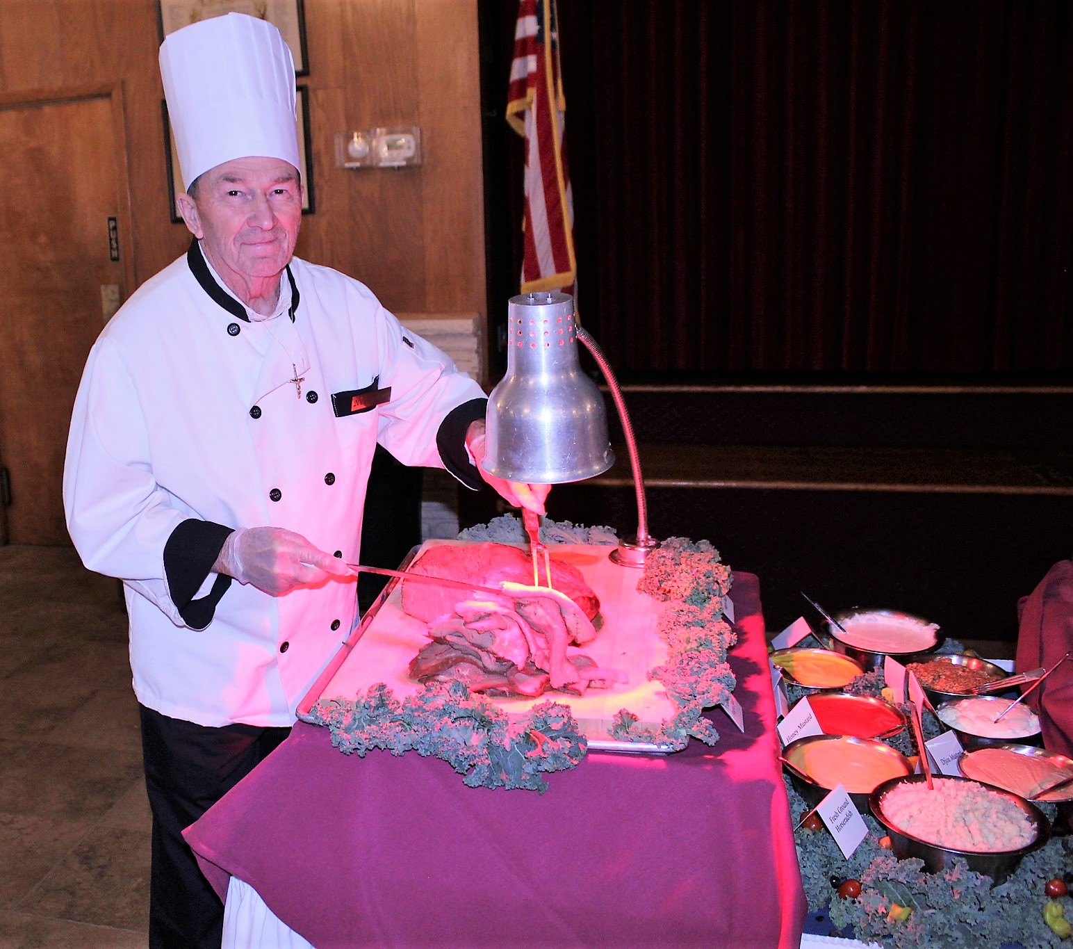 buffet carving station - Bedford County Chamber of Commerce